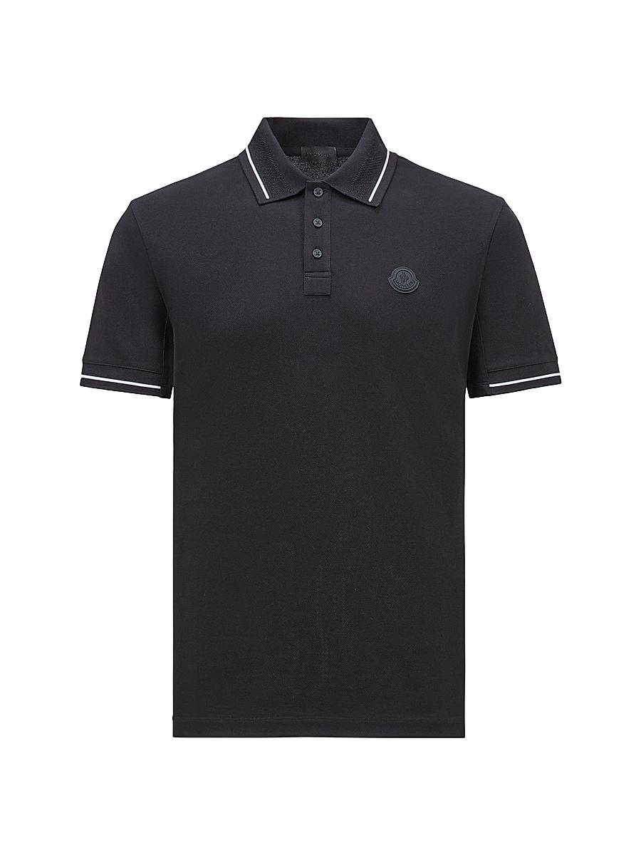 Mens Cotton Tipped Polo Shirt Product Image