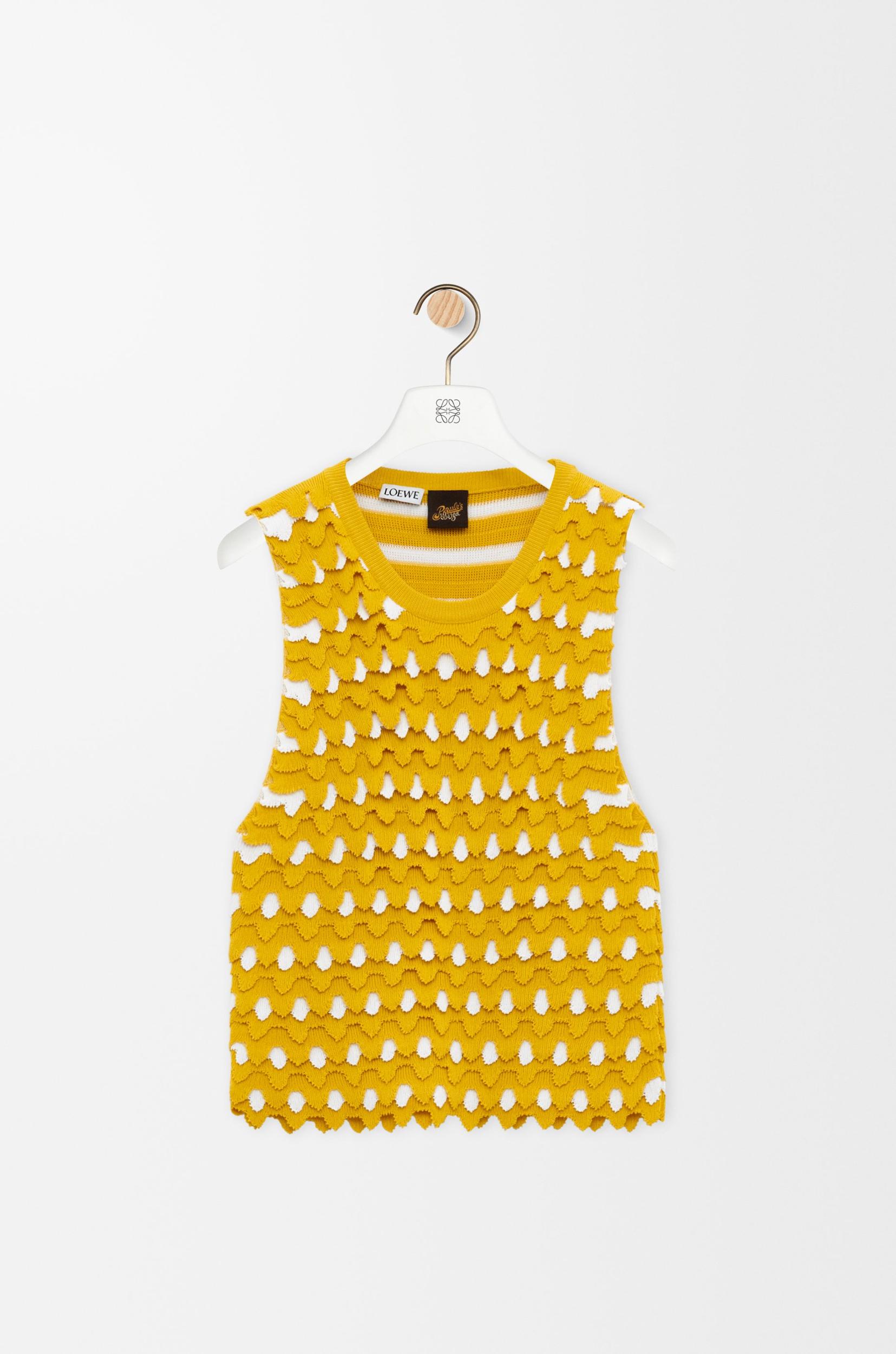 Top in viscose and cotton Product Image