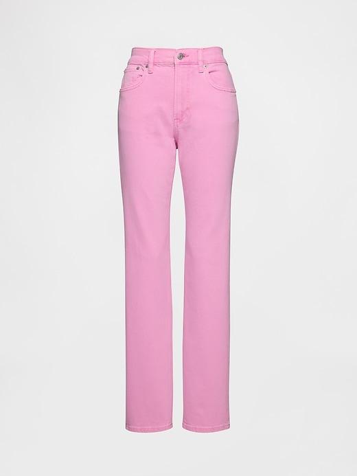 High Rise '90s Straight Jeans Product Image