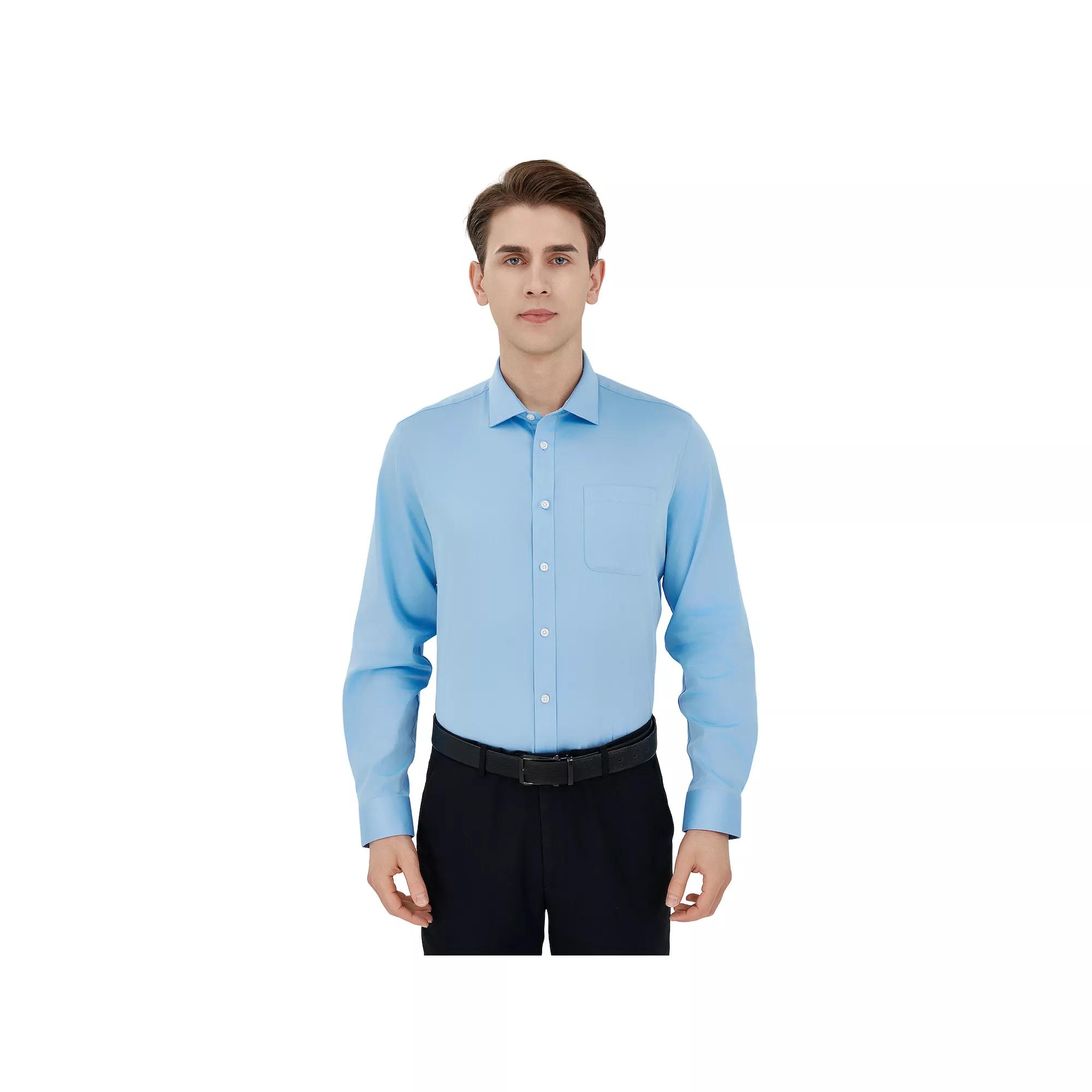 Men's Savile Row Classic Fit Sateen Dress Shirt,  Product Image