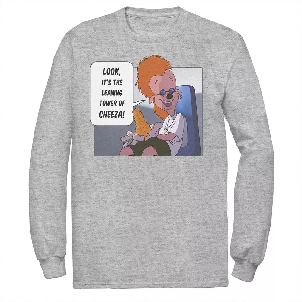 Disney's A Goofy Movie "Look It's The Leaning Tower Of Cheeza" Men's Graphic Tee,  Product Image