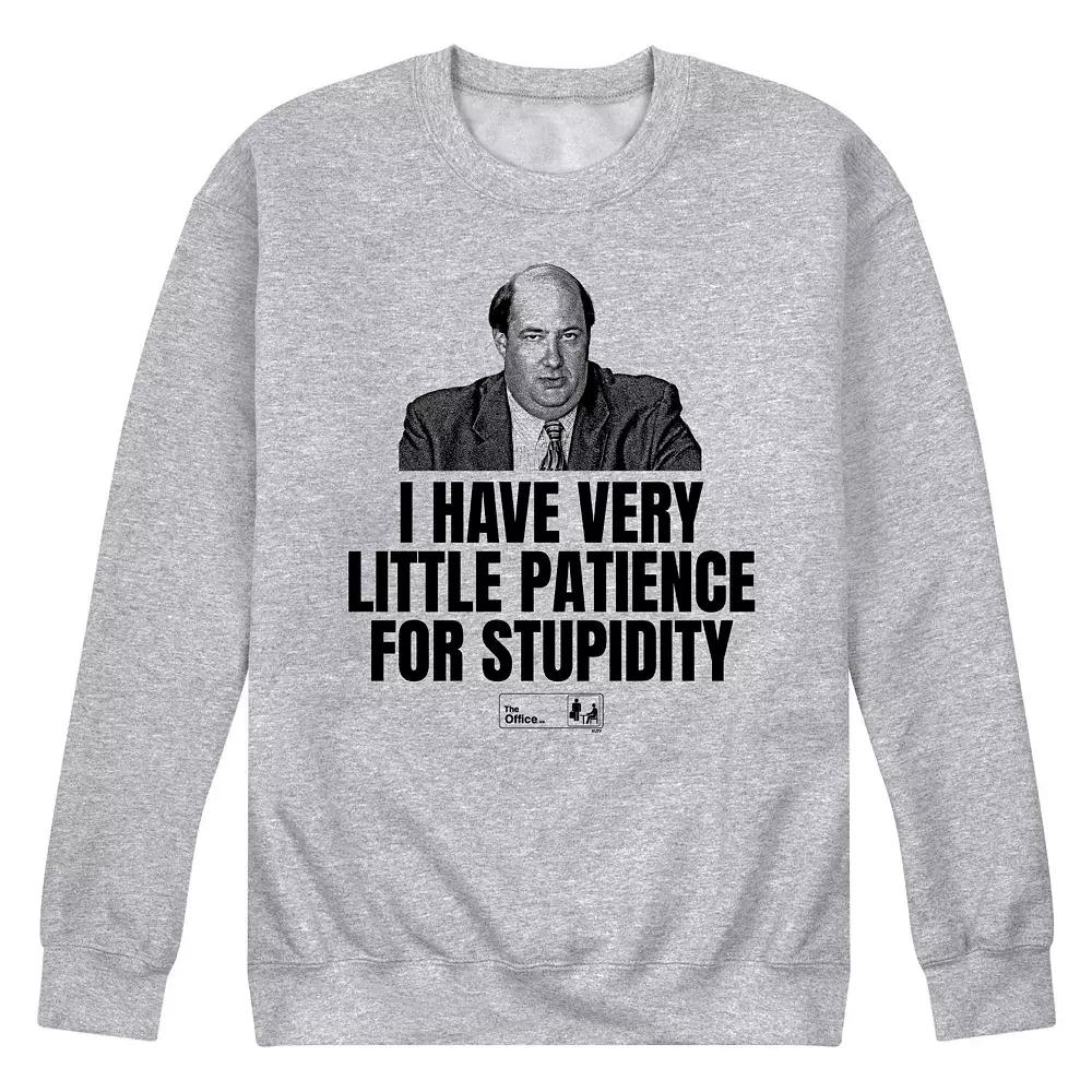 Men's The Office Very Little Patience Sweatshirt,  Product Image