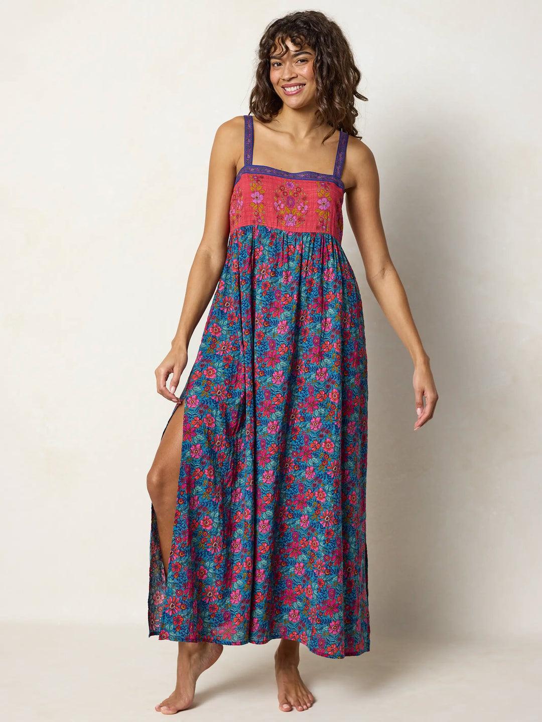 Patti Side Slit Maxi Dress Product Image