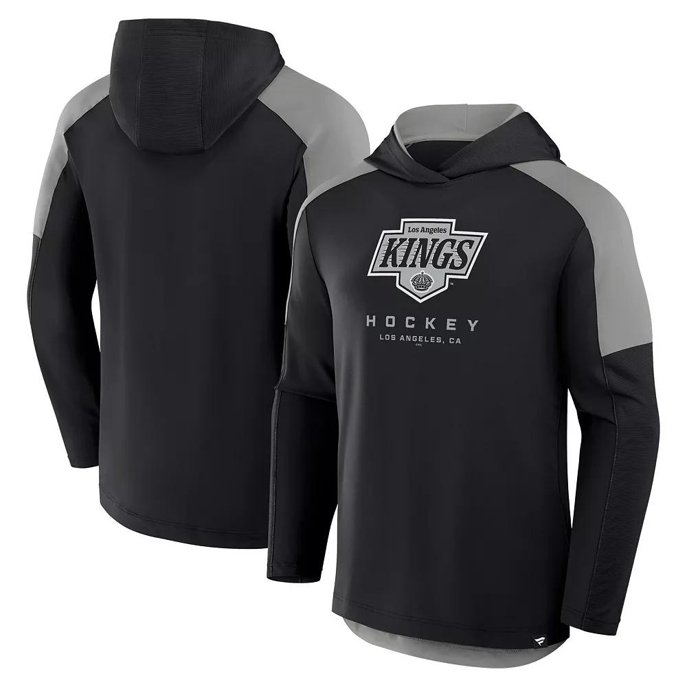 Men's Fanatics Black Los Angeles Kings Meta Game Transitional Pullover Hoodie, Size: Large, Kgs Black Product Image