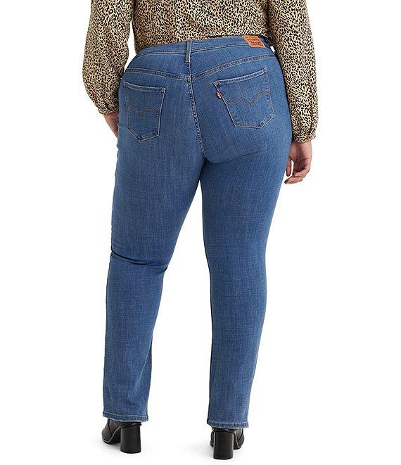 Levi's Plus Size Shaping Tummy Slimming Straight Leg Jeans Product Image