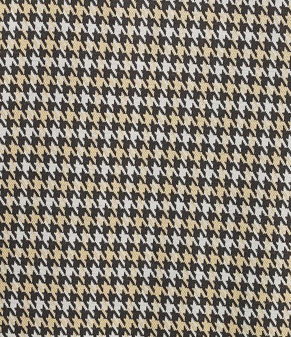 Murano Slim Fit Houndstooth Short Sleeve Polo Shirt Product Image