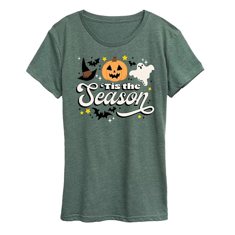 Women's 'Tis The Season Halloween Graphic Tee,  Product Image