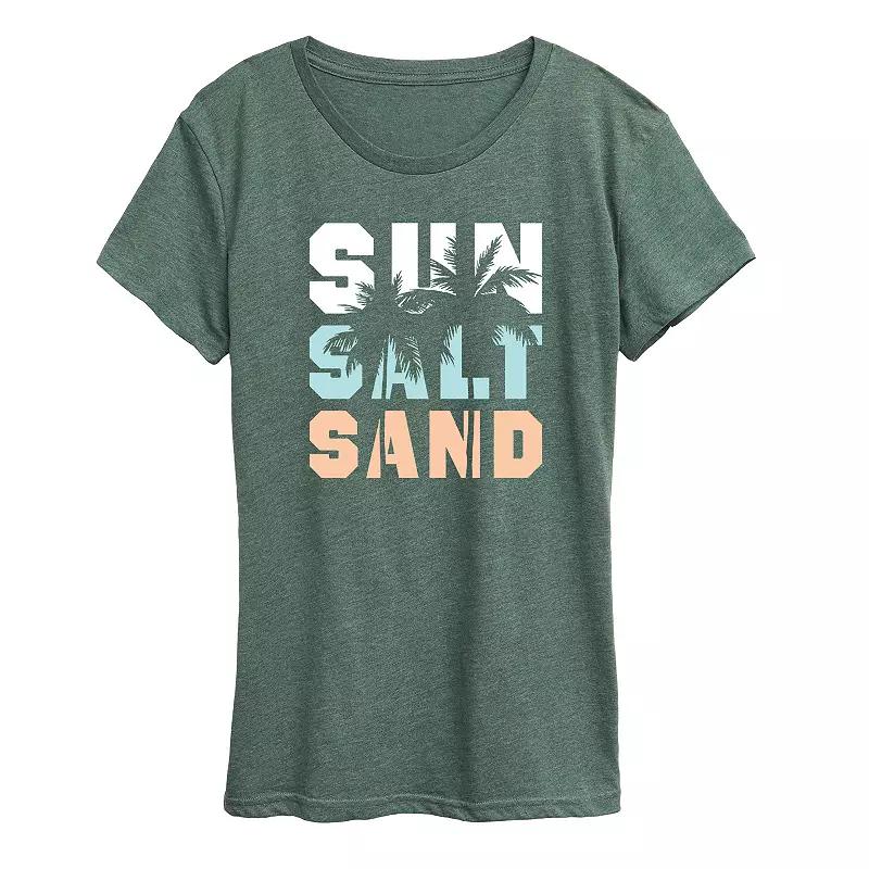 Women's Sun Salt Sand Graphic Tee, Girl's,  Product Image