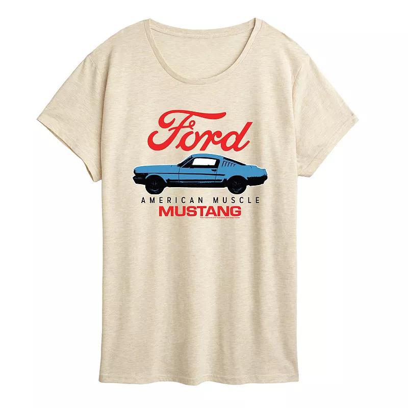 Women's Ford American Mustang Graphic Tee,  Product Image
