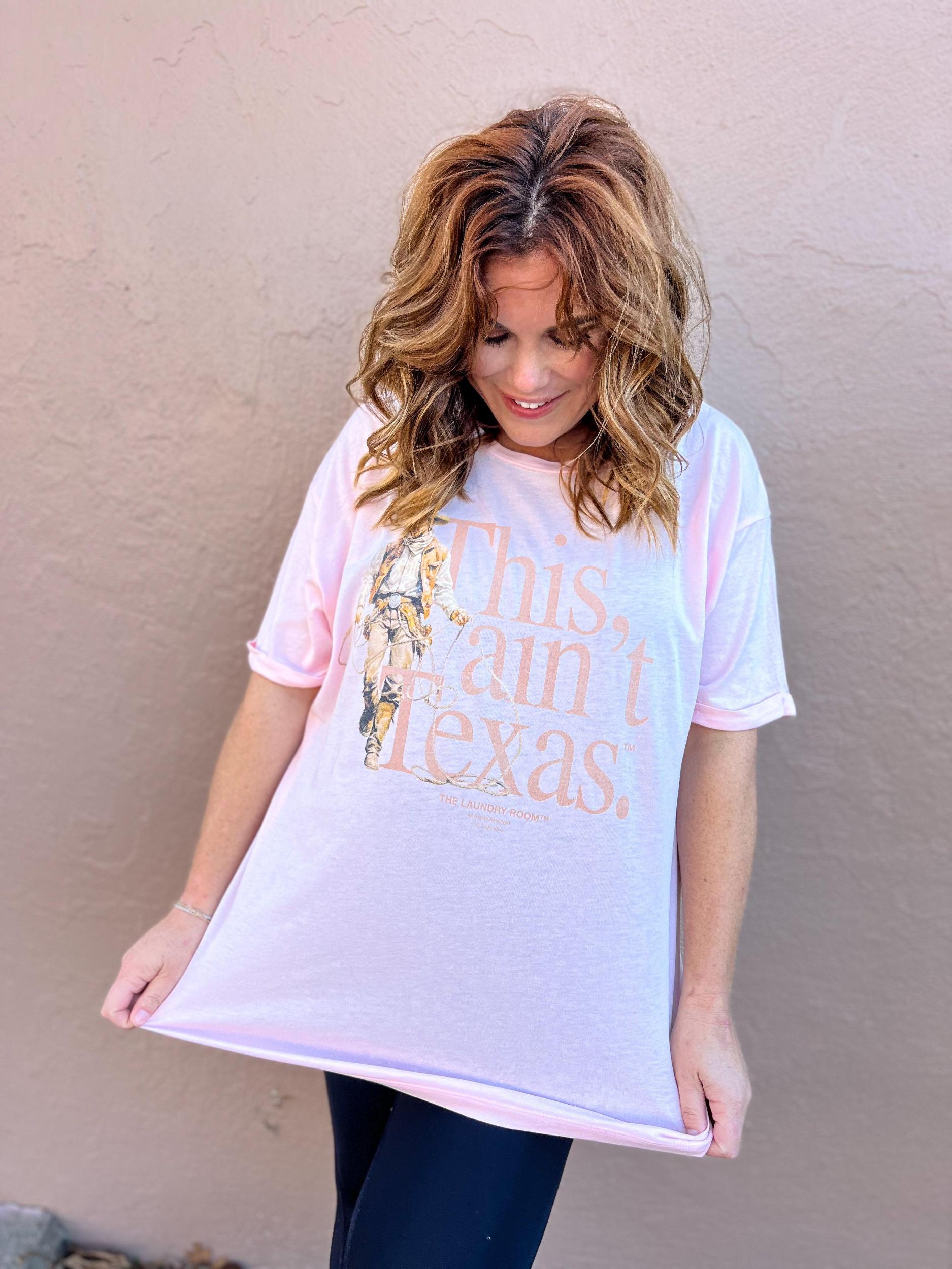 This Ain't Texas Roper Oversized Tee Product Image