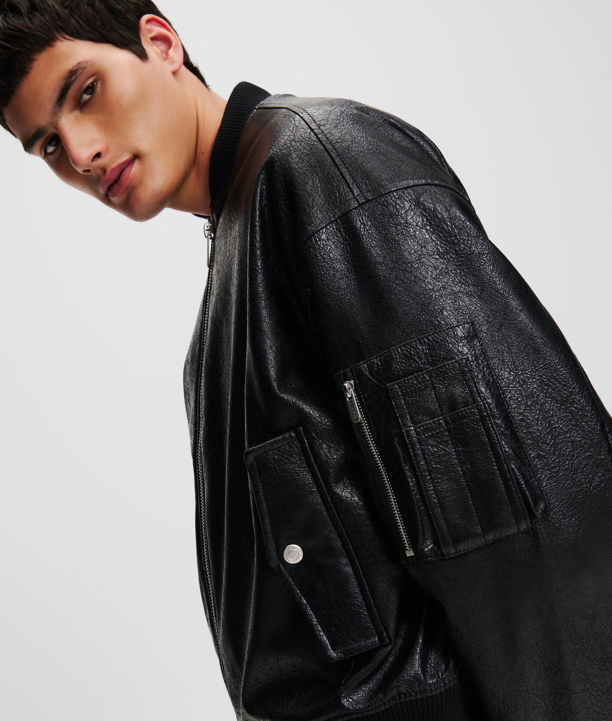 COATED BOMBER JACKET Product Image