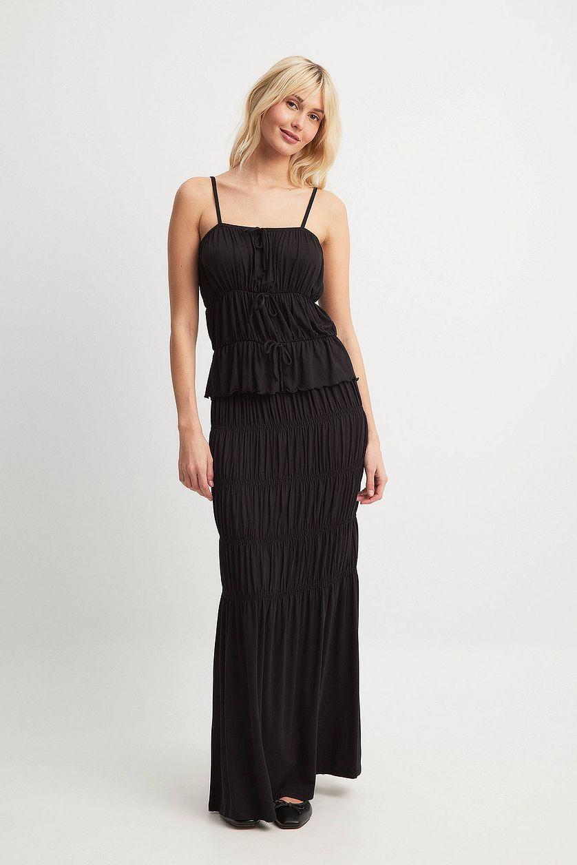 Jersey Maxi Skirt Product Image