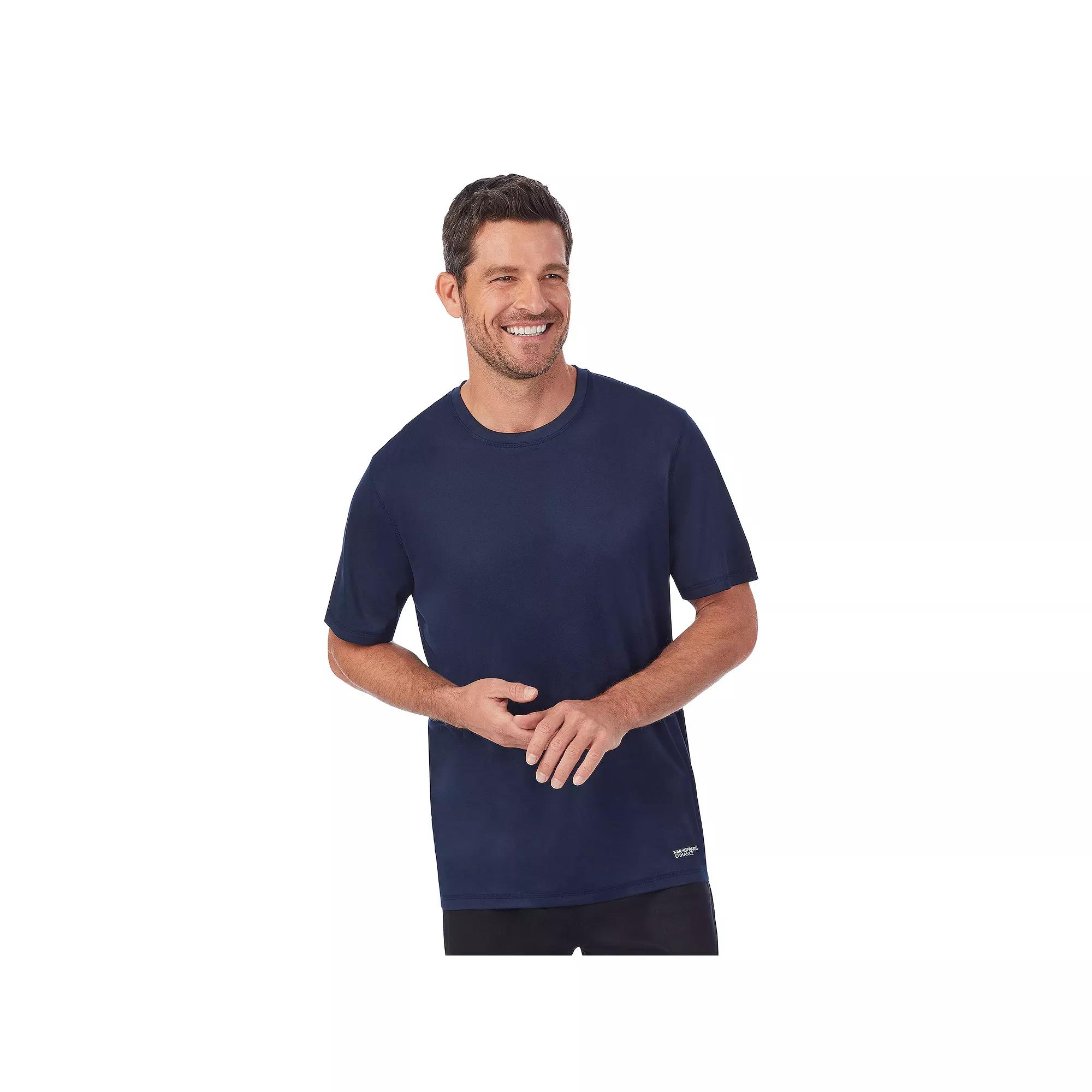 Men's Cuddl Duds® Far-Infrared Enhance Pajama Crewneck Tee,  Product Image