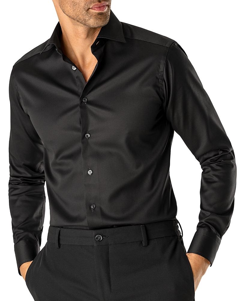 Mens Contemporary-Fit Twill Dress Shirt Product Image