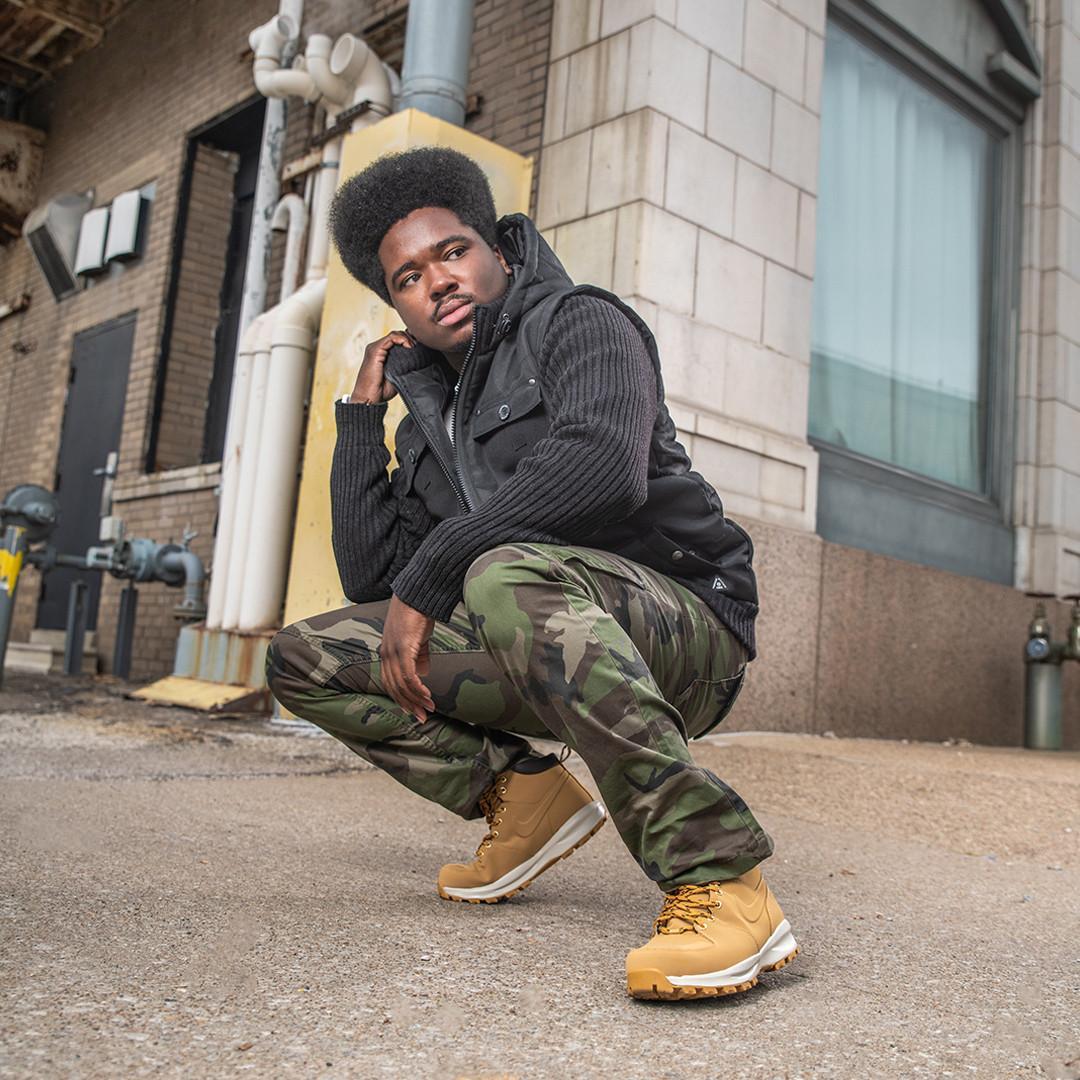 Men's Nike Manoa Leather Lace-Up Boots Product Image