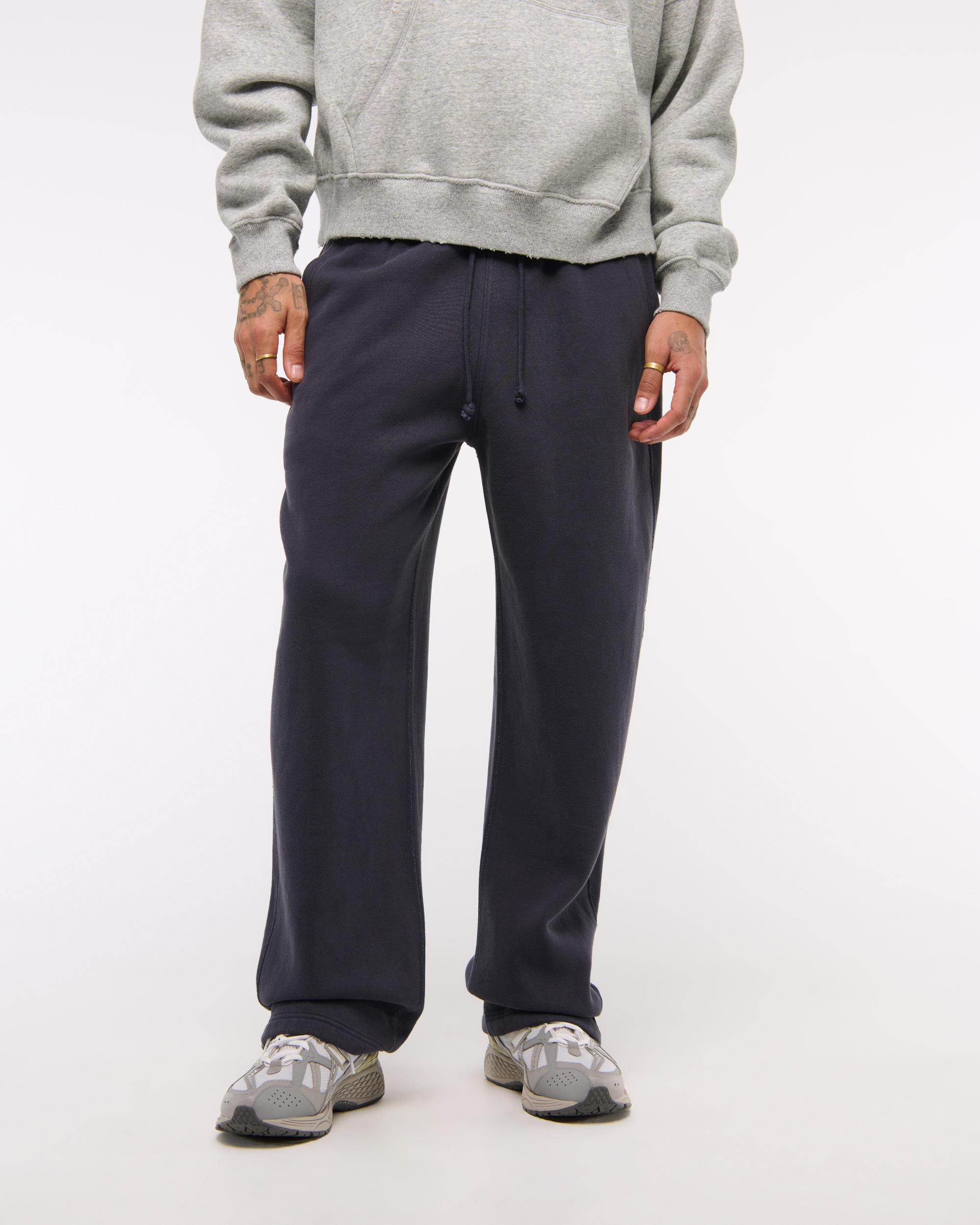 Essential Baggy Open-Hem Sweatpant Product Image