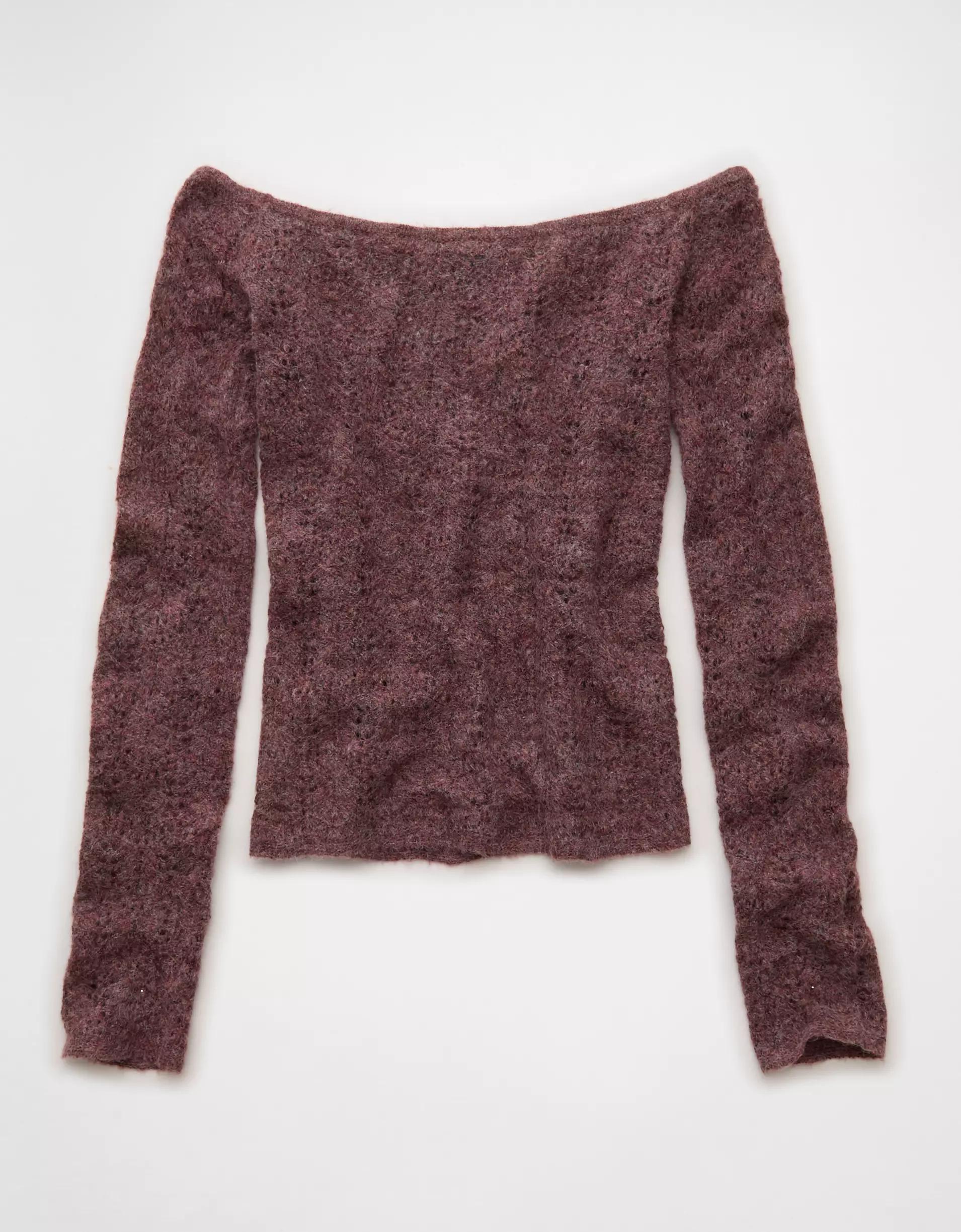 AE Off-The-Shoulder Sweater  Product Image