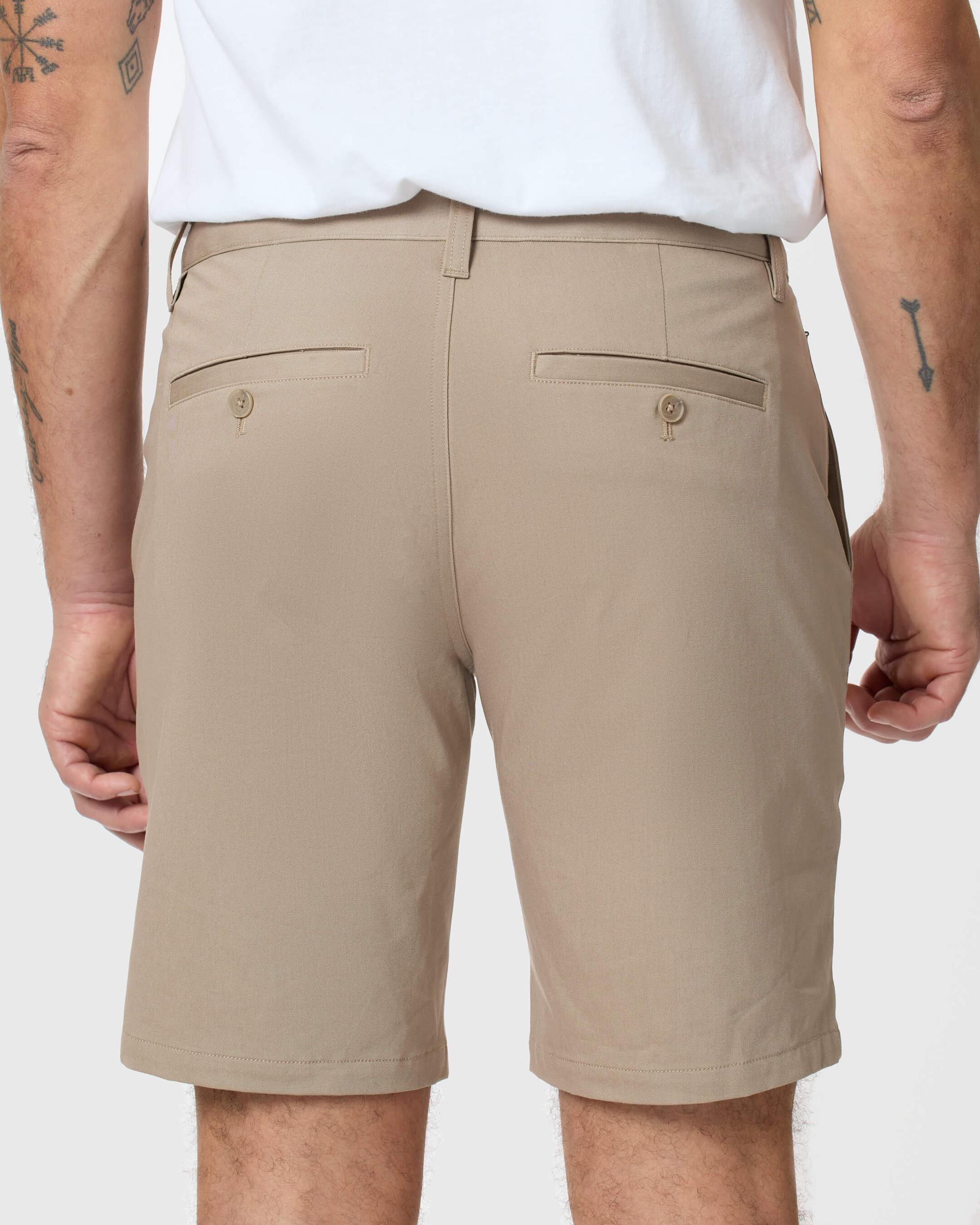 9" Khaki Classic Twill Shorts Product Image