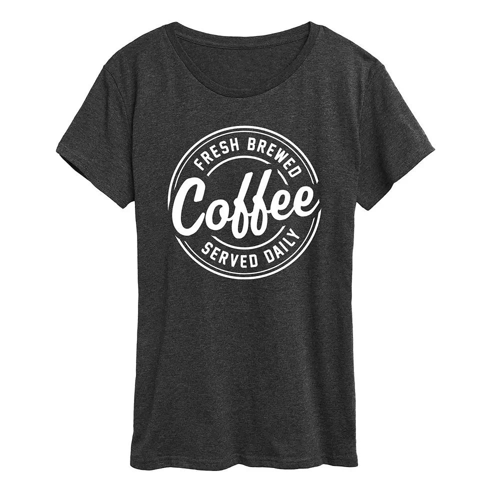 Women's Coffee Sign Graphic Tee, Girl's,  Product Image