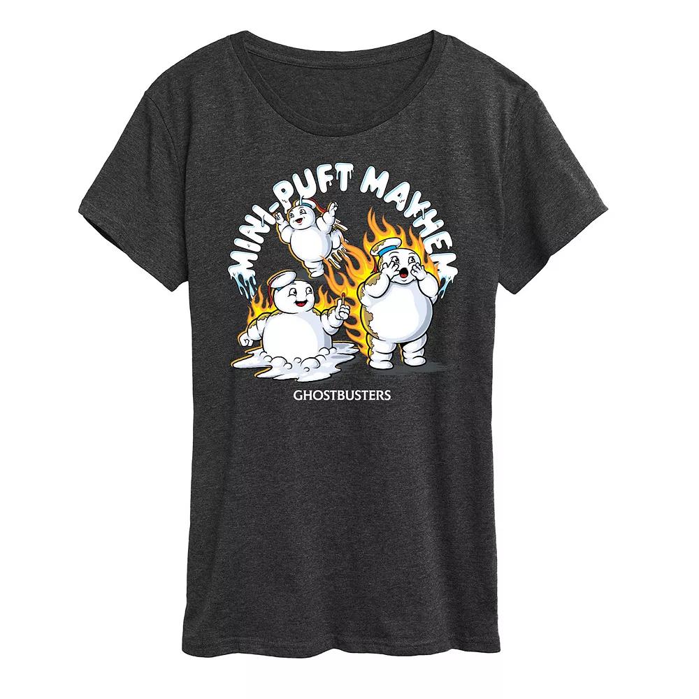 Women's Ghostbusters Mini Pufts Mayhem Graphic Tee,  Product Image