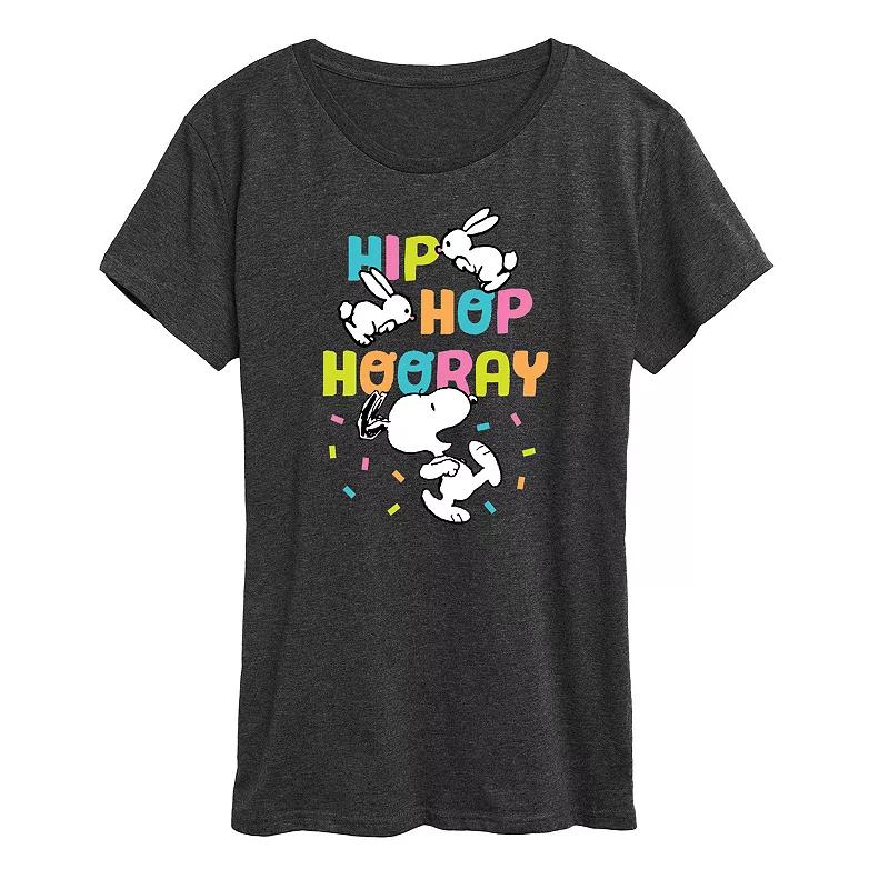 Womens Groovy Grandma Graphic Tee, Girls Heather Grey Product Image