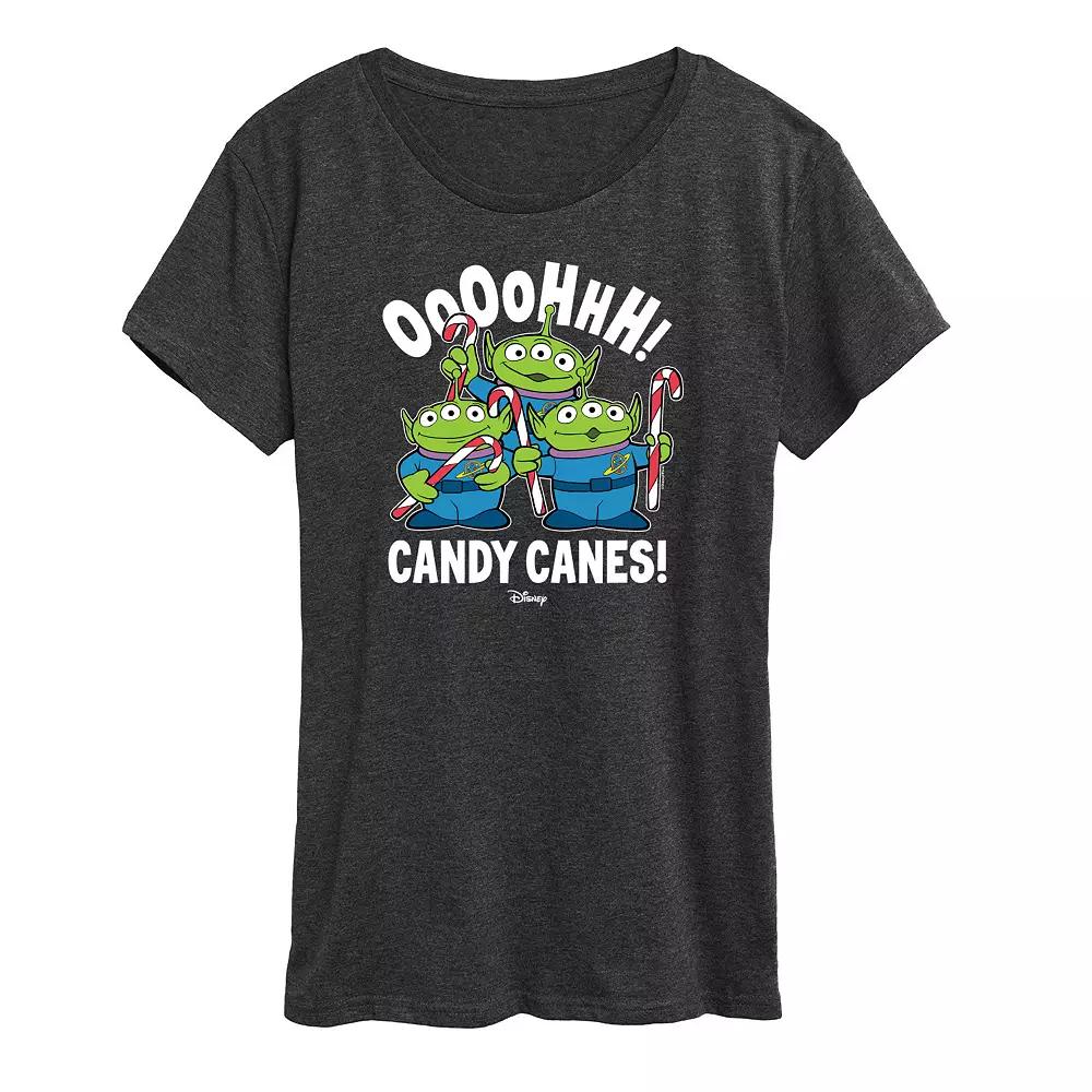 Disney / Pixar's Toy Story Women's Oooohhh Candy Canes Graphic Tee, Girl's,  Product Image
