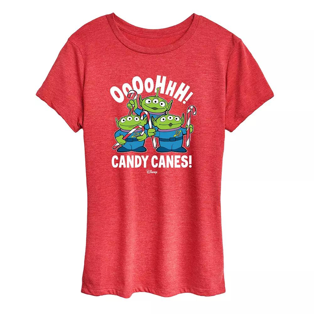 Disney / Pixar's Toy Story Women's Oooohhh Candy Canes Graphic Tee, Girl's,  Product Image