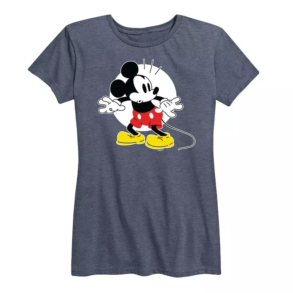 Disney's Mickey Mouse Women's Surprised Graphic Tee,  Product Image