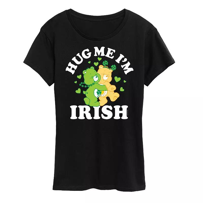 Women's Care Bears Hug Me I'm Irish Graphic Tee,  Product Image