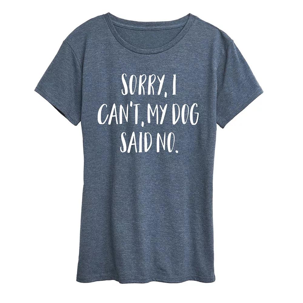 Women's Can't Dog Said No Graphic Tee, Girl's,  Product Image