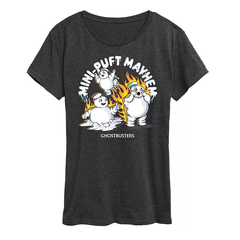 Women's Ghostbusters Mini Pufts Mayhem Graphic Tee,  Product Image