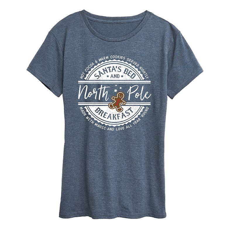 Women's North Pole Bed And Breakfast Graphic Tee, Girl's,  Product Image