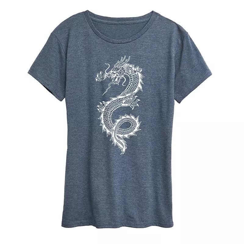 Women's Chinese Dragon Graphic Tee,  Product Image