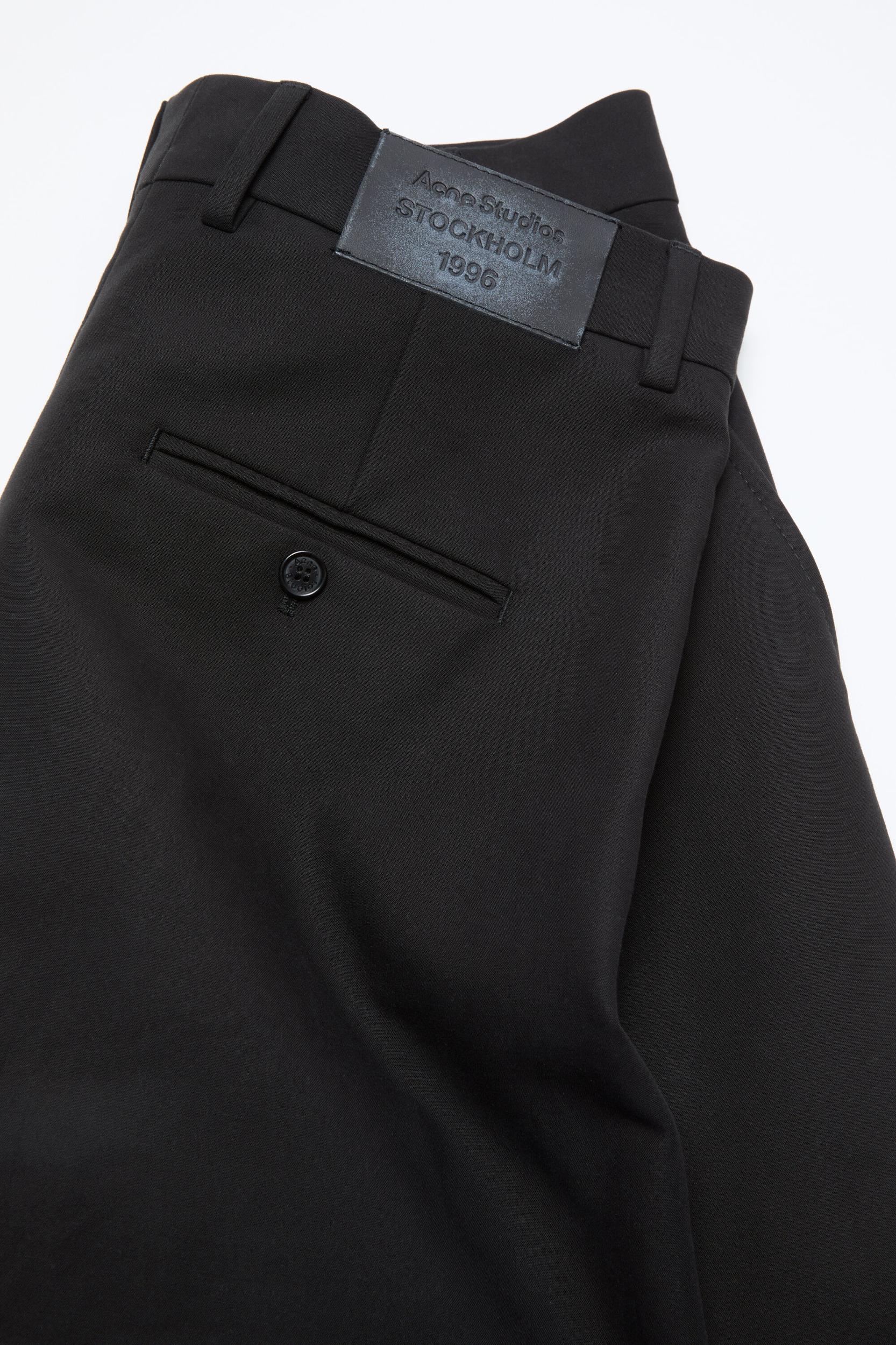 Tailored satin trousers Product Image