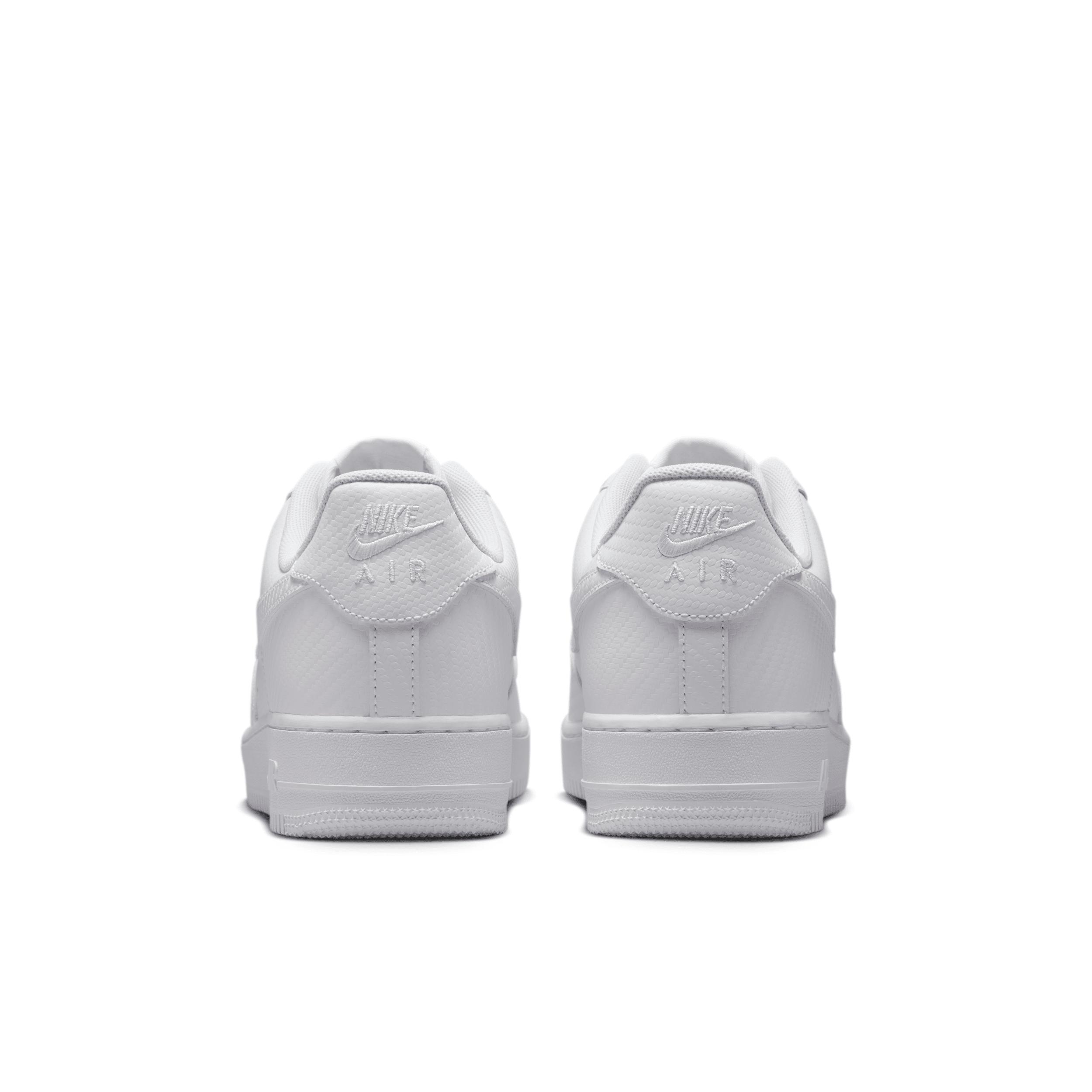 Nike Mens Nike Air Force 1 07 TWT - Mens Shoes White/White Product Image