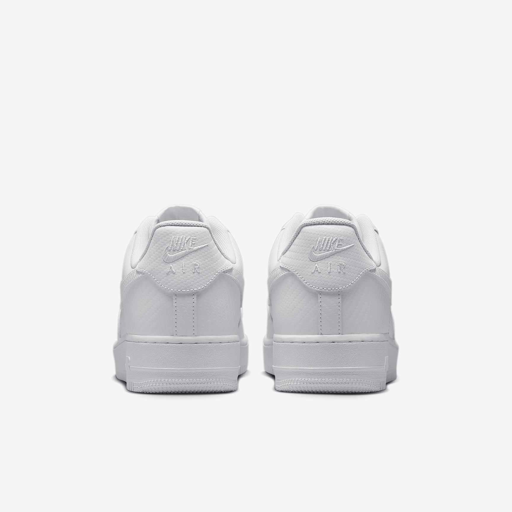 Nike Mens Nike Air Force 1 07 TWT - Mens Shoes White/White Product Image