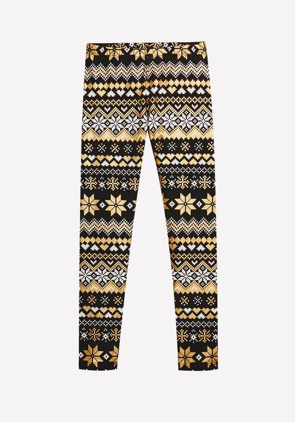 JustFab Margaux Platform Loafer Pump Womens Black/ White Size 8.5 Product Image