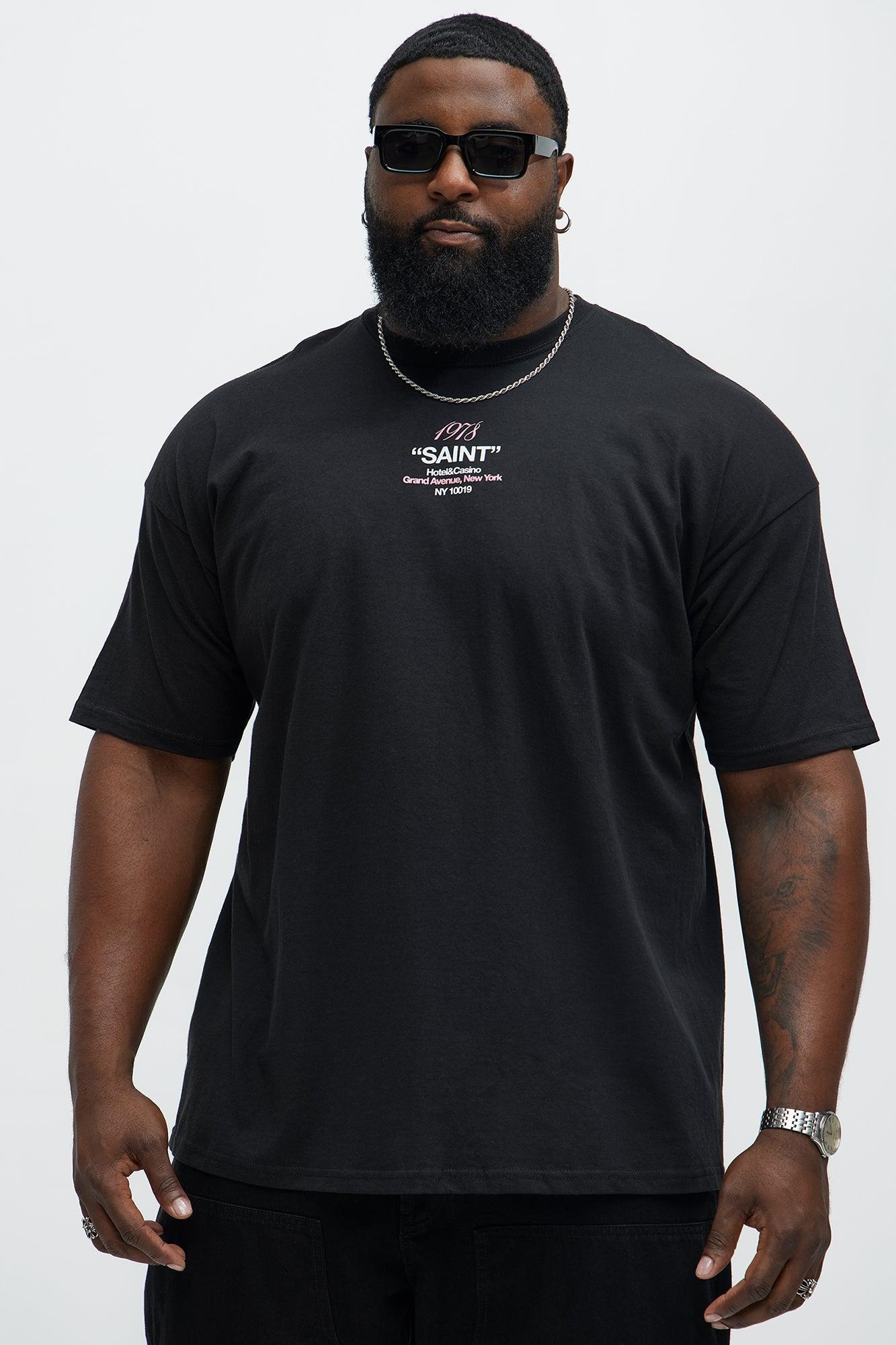 Saint NYC Short Sleeve Tee - Black Product Image