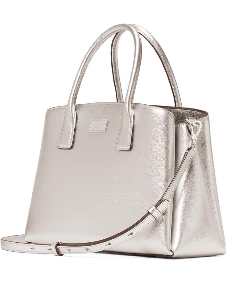 Bleecker Saffiano Leather Medium Crossbody Tote Product Image