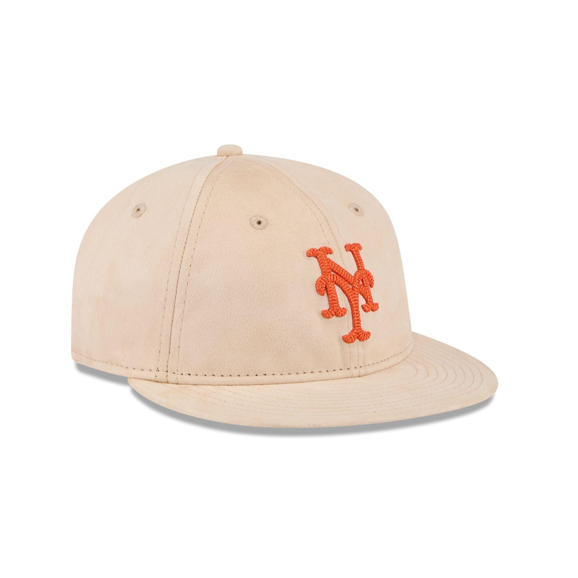 New York Mets Stone Suede Retro Crown 9FIFTY Snapback Hat Male Product Image