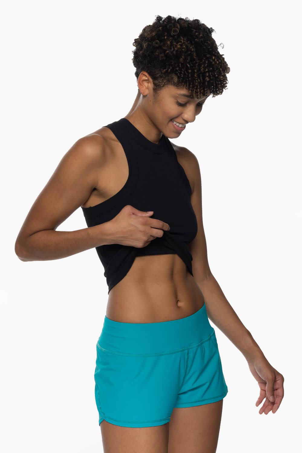 Poppy Run Short - Navy Female Product Image