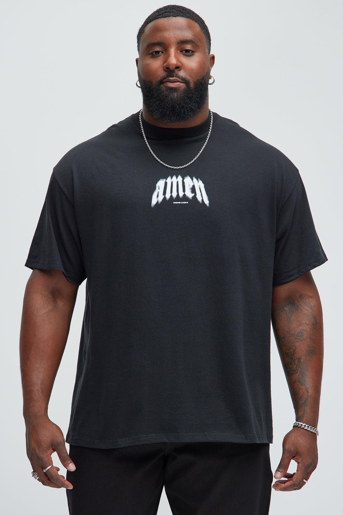 Amen Forever Short Sleeve Tee - Black Product Image
