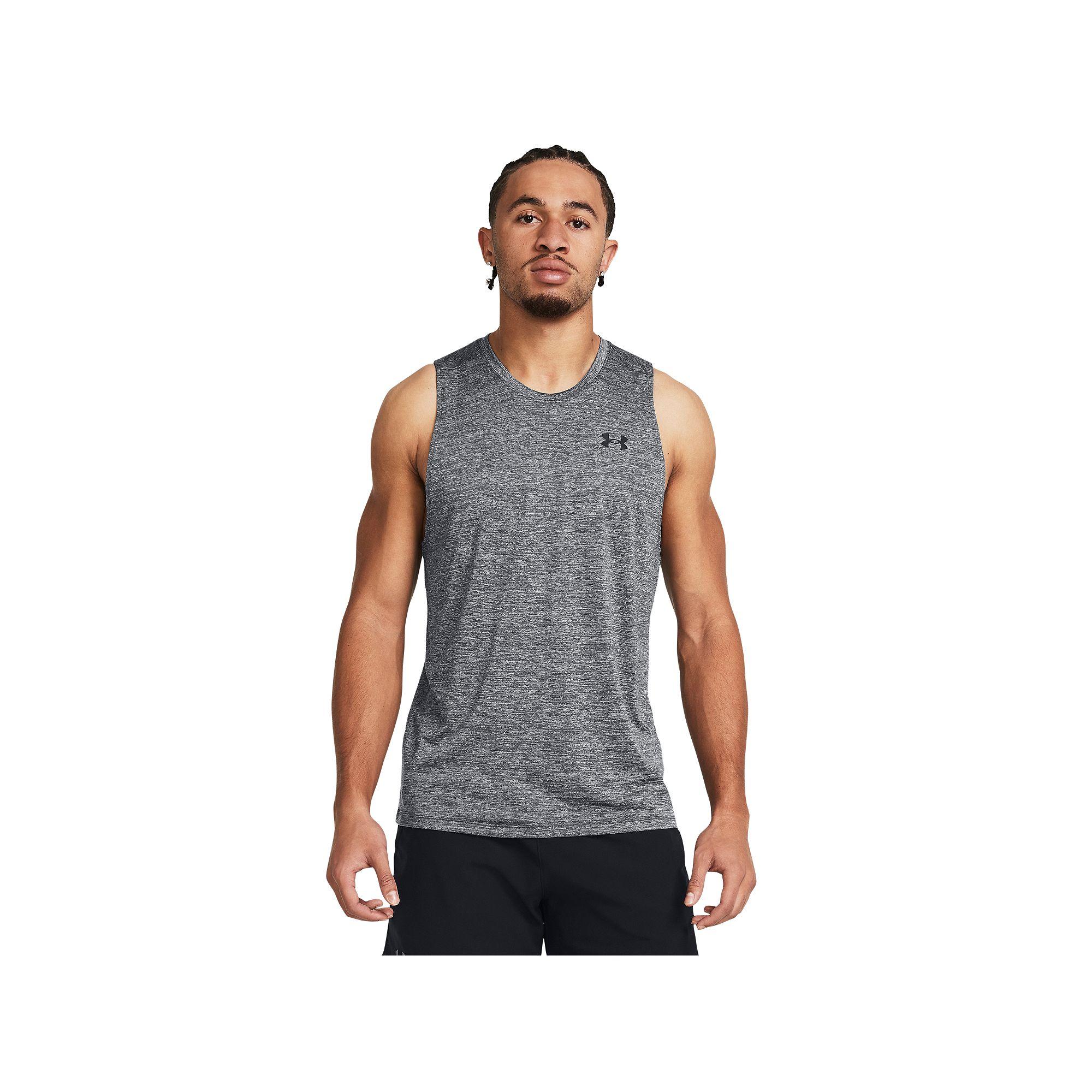Big & Tall Under Armour Tech™ Tank Top, Men's, Size: 3XL, Castlerock Product Image