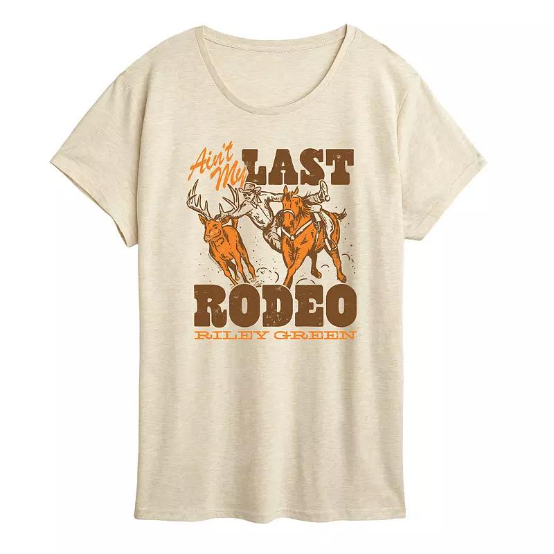 Women's Riley Green Last Rodeo Graphic Tee,  Product Image