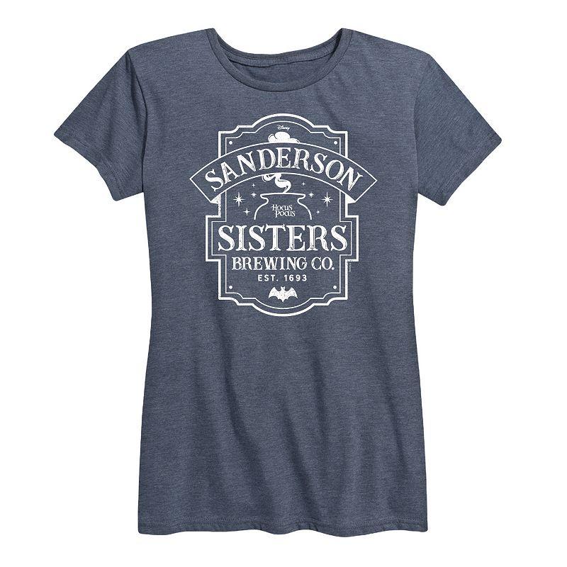 Disney's Hocus Pocus Women's Sanderson Sign Graphic Tee, Girl's,  Product Image