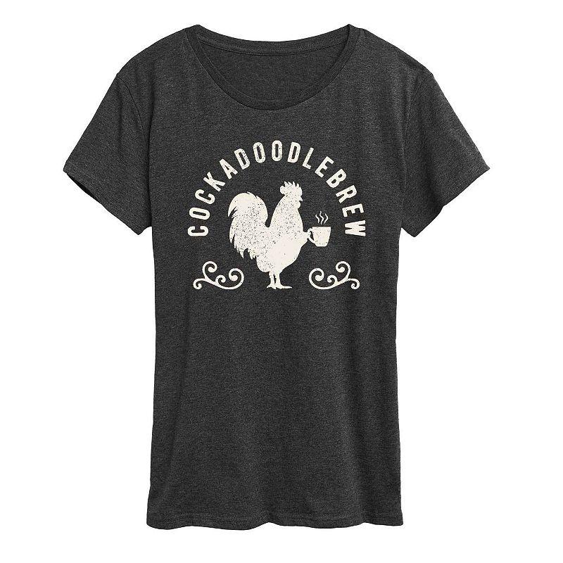 Women's Cockadoodlebrew Graphic Tee, Girl's,  Product Image