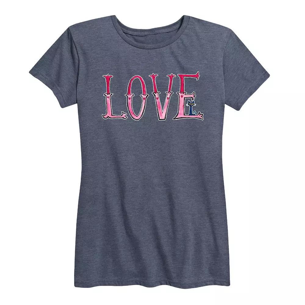 Women's Pete The Cat Big Love Graphic Tee,  Product Image