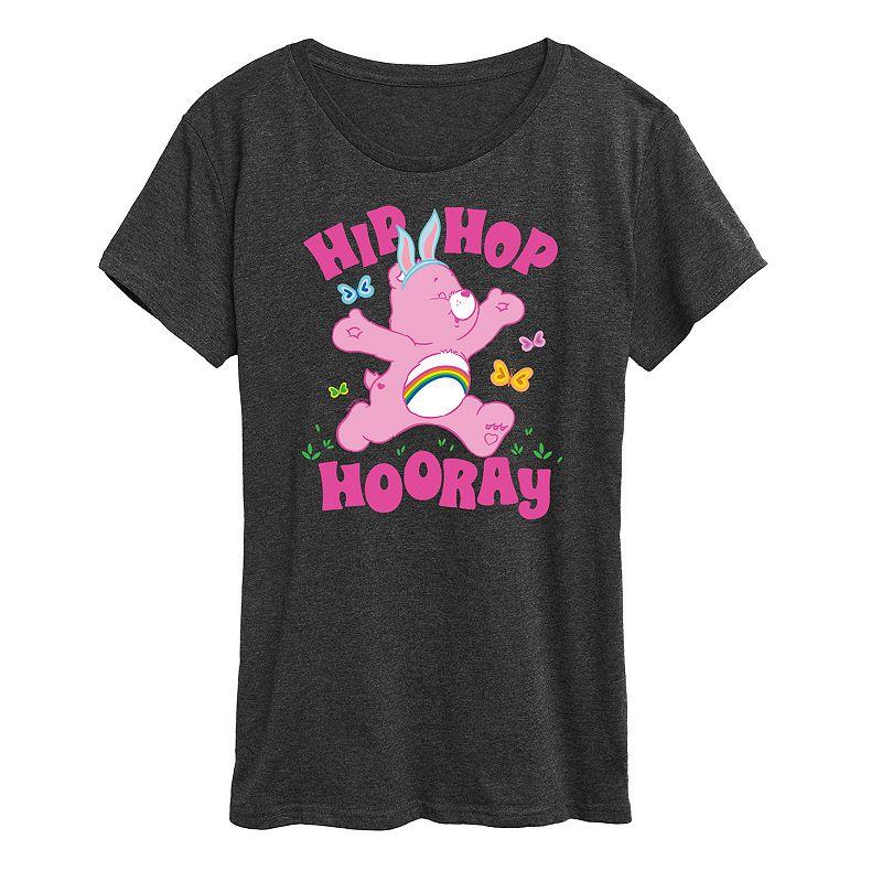 Womens Care Bears Hip Hop Hooray Graphic Tee Blue Product Image