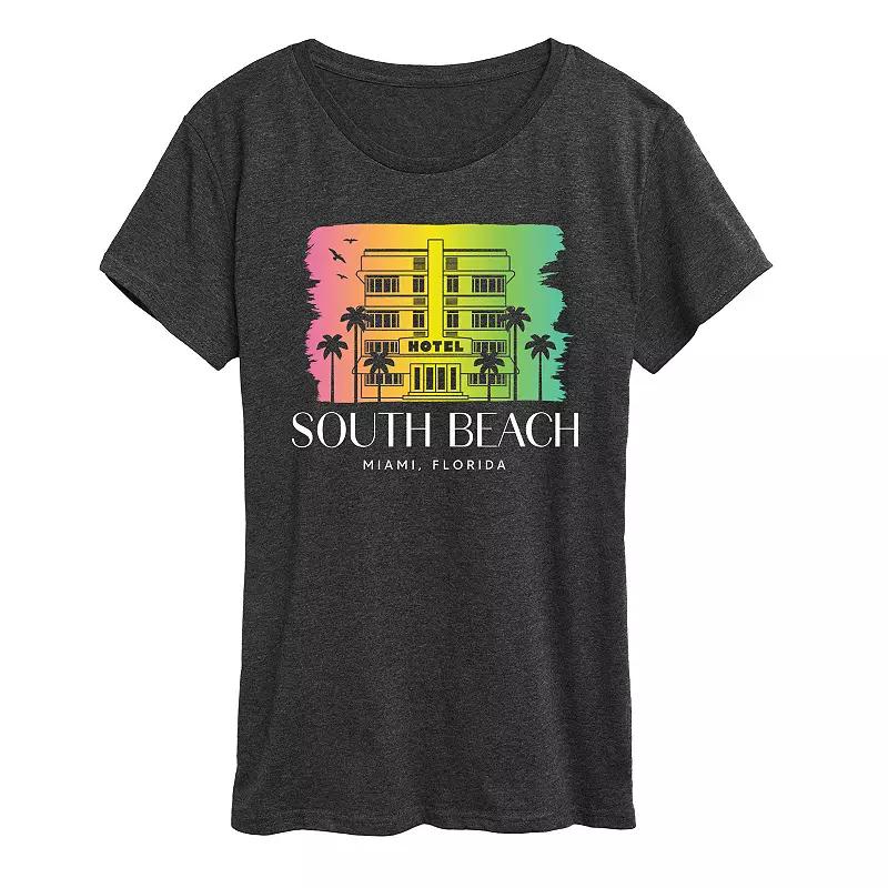 Women's South Beach Florida Graphic Tee,  Product Image