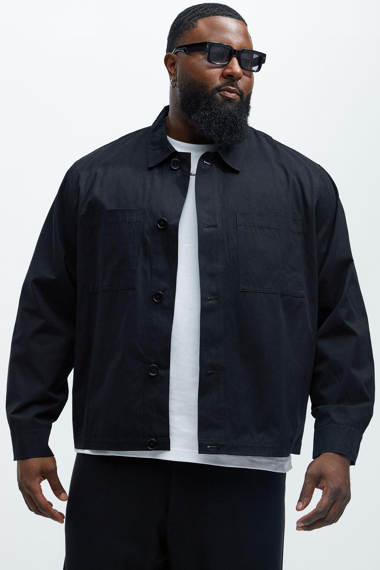 Don't Start Work Jacket - Black Product Image